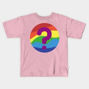 Question Rainbow Kids T-Shirt